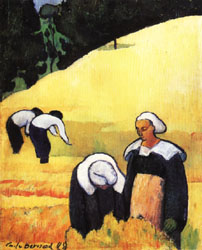 The Harvest(Breton Landscape)